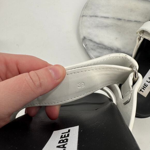 The Label White and black sandals - Picture 6 of 8